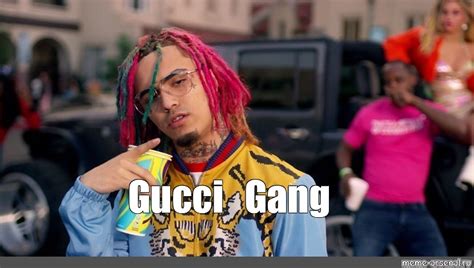 meme gucci gang|gucci gang song funny.